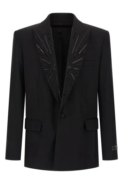 BALMAIN CRYSTAL BLAZER