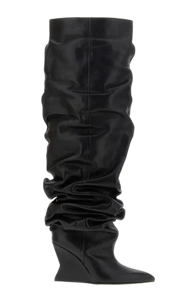 BALMAIN CUISSARDES LEATHER