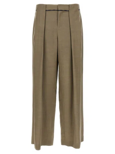 BALMAIN CUPRO PANTS