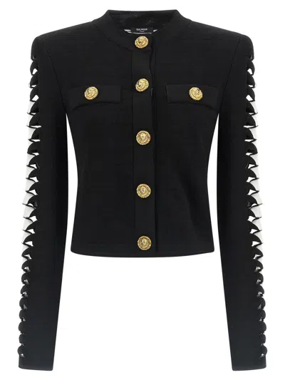 BALMAIN BALMAIN CUT-OUT BLAZER