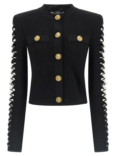 BALMAIN CUT-OUT BLAZER