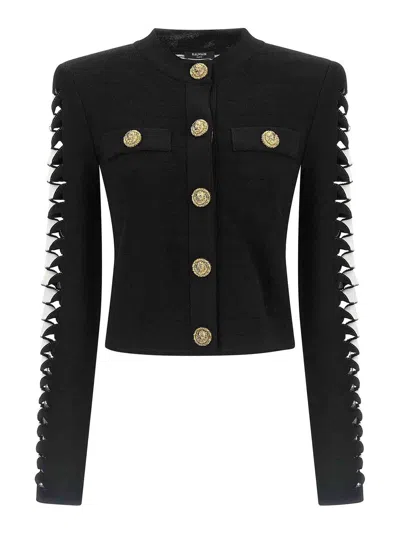 BALMAIN BLAZER - NEGRO