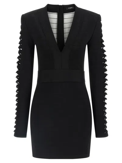 BALMAIN BALMAIN CUT-OUT DRESS