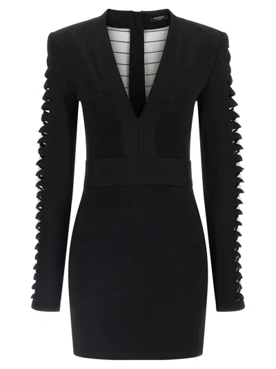 BALMAIN CUT-OUT DRESS