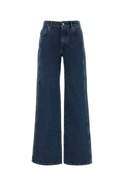 Balmain Dark Jeans In Blue