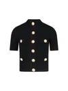 Balmain Buttoned Knitted Cardigan