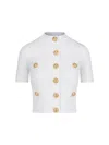 Balmain Short Sleeve Buttoned Pocket Knit Cardigan