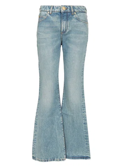 Balmain Denim Flare Jeans Blue