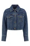 Balmain Blazer Featuring Chest Pockets Long Sleeves In Blue