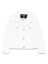 Balmain Denim Jacket In White