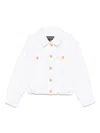 Balmain Denim Jacket In White