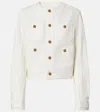 Balmain Denim Jacket In White
