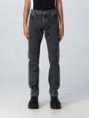 Balmain Jeans  Men Color Black In Black