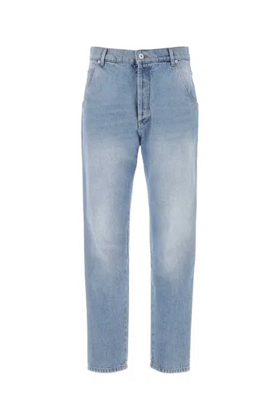 Balmain Men Denim Jeans In Blue