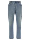 Balmain Denim Jeans In Blue