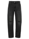 Balmain Destroyed Jeans