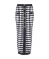 Balmain Buttoned Midi Skirt In White