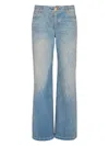 Balmain Quilted Rigid Straight-leg Jeans