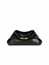 Balmain Dinner At 8 Medium Bag In Smooth Leather In Black