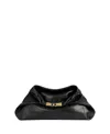 Balmain Dinner At 8 Medium Bag In Smooth Leather In White