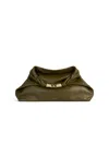 Balmain Dinner At 8 Medium Bag In Smooth Leather In Green