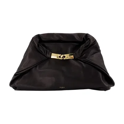 Balmain Dinner At Shoulder Bag In Black