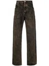 Balmain Distressed-effect Dnim Jeans In Black