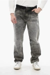 Balmain Degrade Washed-out Straight-leg Jeans
