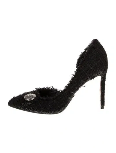 Pre-owned Balmain D'orsay Pumps In Black