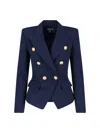 Balmain Jacket  Woman Color Marine In Blue