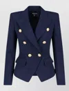 Balmain Jacket  Woman Color Marine In Blue