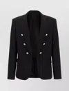 Balmain Embossed-button Detail Jacket
