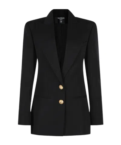 BALMAIN BALMAIN DOUBLE-BREASTED BUTTONED JACKET