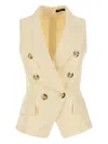 Balmain Double-breasted Buttoned Vest