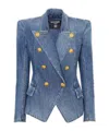BALMAIN 8-BUTTON DENIM JACKET