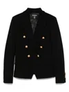 Balmain Black Jacket Girl In Black