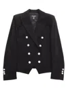 Balmain Suit Jacket In Black
