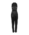 Balmain Double-breasted Jumpsuit In Black
