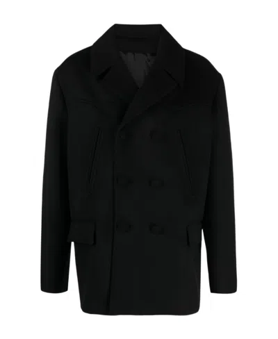 BALMAIN BALMAIN DOUBLE BREASTED SHORT COAT