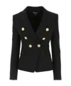 Balmain Double-breasted Tailored Blazer In Multi