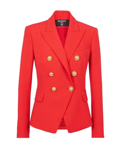 BALMAIN BALMAIN DOUBLE-BREASTED TAILORED BLAZER