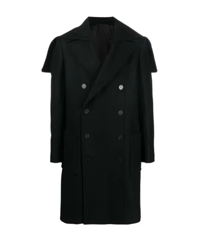 BALMAIN BALMAIN DOUBLE BREASTED LONG-SLEEVED COAT