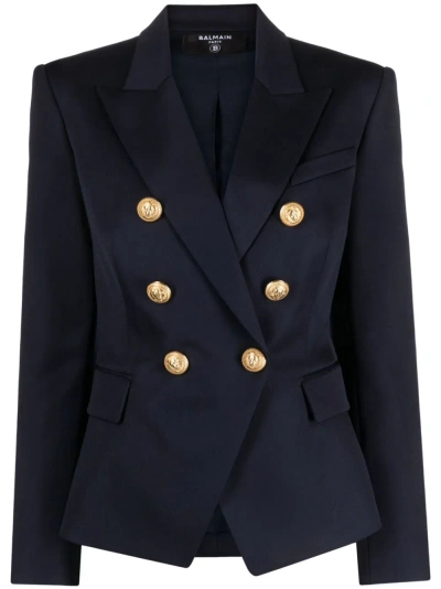 BALMAIN BALMAIN DOUBLE BREASTED WOOL JACKET