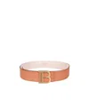 Balmain Double-sided Belt In Brown