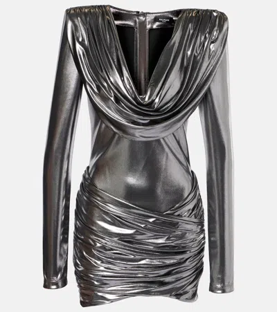 Balmain Dress In Grey