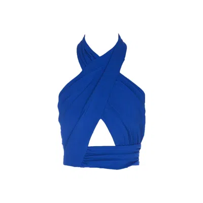 BALMAIN DRAPED TOP