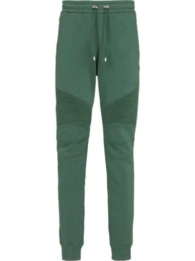BALMAIN BALMAIN DRAWSTRING COTTON TRACK PANTS
