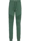 BALMAIN DRAWSTRING COTTON TRACK PANTS