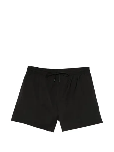 Balmain Drawstring-fastening Swim Shorts In Blue