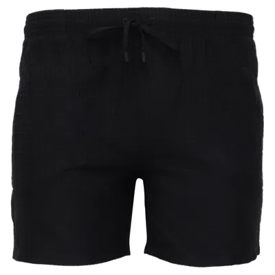 Pre-owned Balmain Drawstring Shorts In Black Polyester